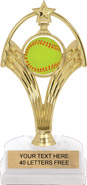 Softball Swing N' Spin Trophy
