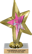 EXCLUSIVE Gold Star Insert Trophy
