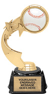 Baseball Twistar Trophy- Gold