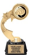 Martial Arts Twistar Trophy- Gold
