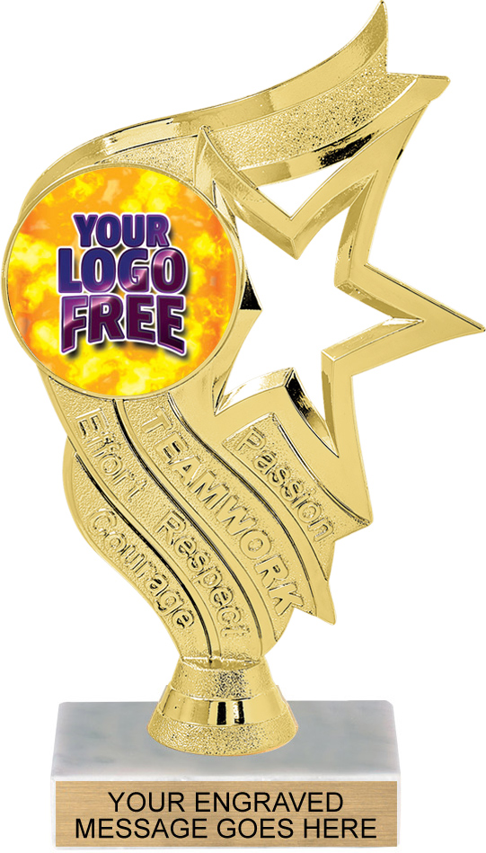 Custom Inspiration Insert Trophy
