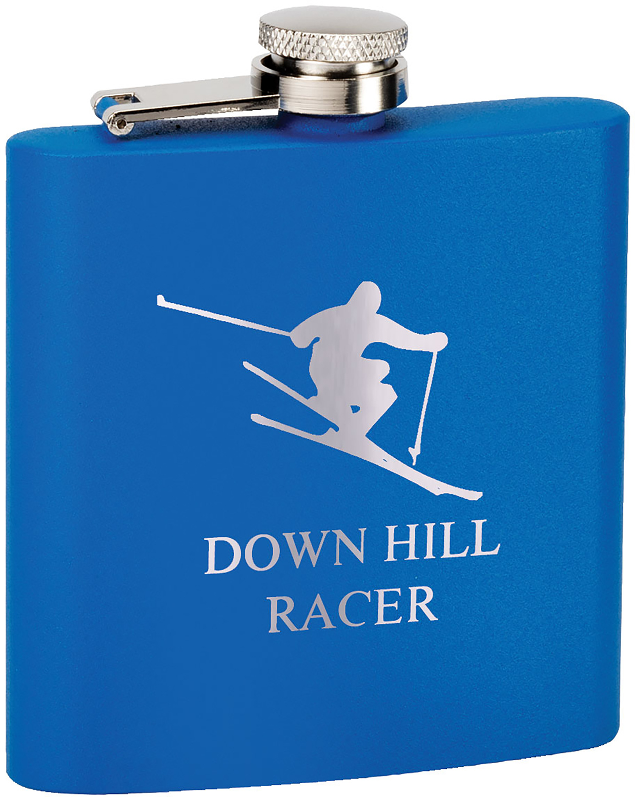 Tahoe© Powder Coated Insulated 6 oz Flask - Royal Blue