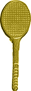 Tennis Racquet Chenille Pin