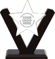 Victory Star Acrylic Award