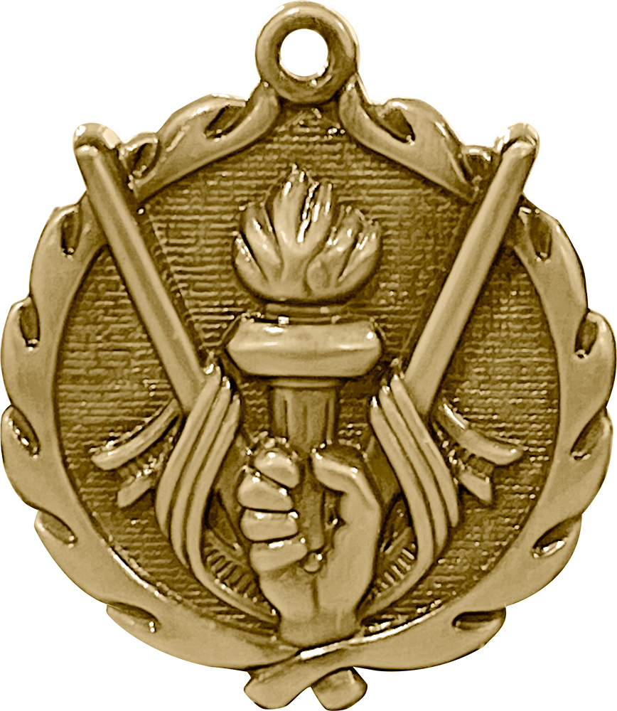 1.75 inch Victory Wreath Medal