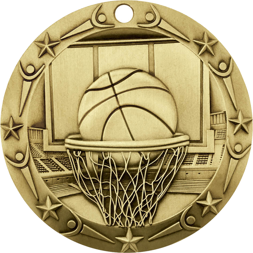 Basketball World Class Medal