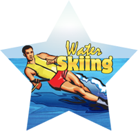 Water Skiing Star Insert