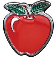 Apple Award Pin