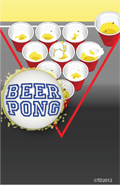 Beer Pong Plaque Insert
