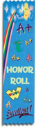 Honor Roll- All A's Color Ribbon