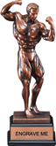 Body Builder Gallery Resin Trophy - Male