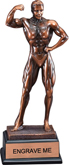 Body Builder Gallery Resin Trophy - Female