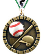 Baseball 3D Rubber Graphic Medal