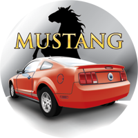 Auto | Racing- Mustang Insert