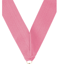 7/8 x 30 in. Pink Neck Ribbon- 1.5 x 30 inch 
