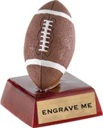 Football Color Theme Resin Trophy