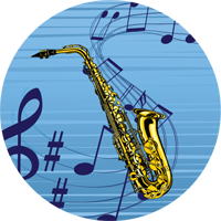 Music- Saxophone Insert