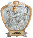 Baseball Sport Legend Shield Resin Trophy