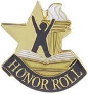 Scholastic Star Pins- Honor Roll