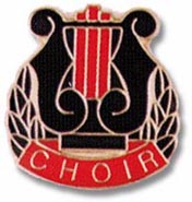 Music Award Pins- Choir