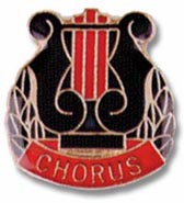 Music Award Pins- Chorus