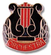 Music Award Pins- Orchestra