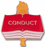 Scholastic Award Pins- Conduct