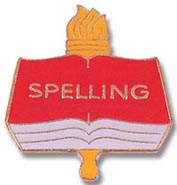 Scholastic Award Pins- Spelling