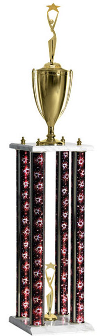 Four-Post Trophy- 24 inch