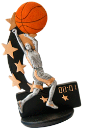Basketball Rockin' Resin - Female - Trophy Depot